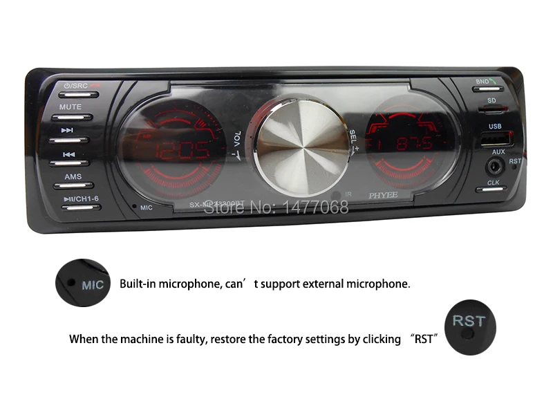 PHYEE 3300BT details 1