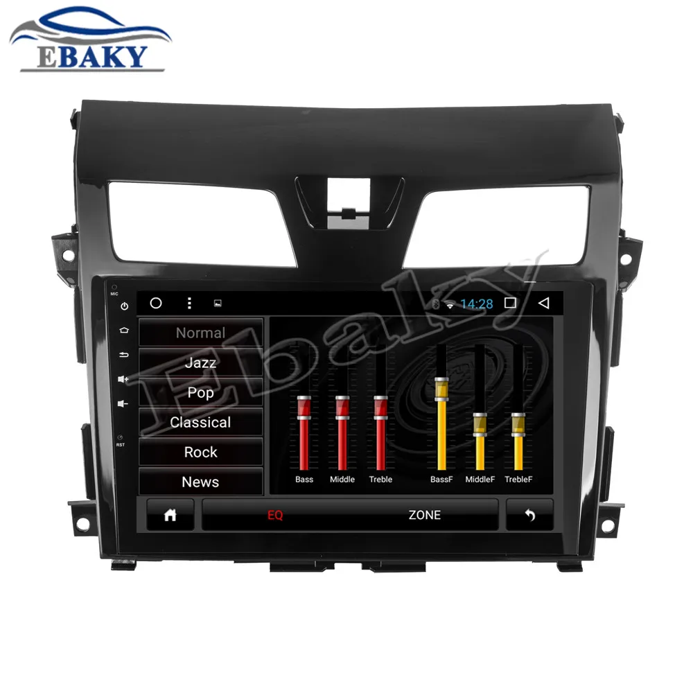 Discount NaviTopia 10.1inch 1GB/2GB RAM Quad Core/Octa Core Android 7.1/8.1 Car DVD Radio for Nissan Teana 2013 2014 2015 2016 GPS/wifi 19