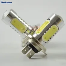 2 шт. h7 светодио дный высокой мощности Туман light 7,5 Вт с len h7 автомобиля светодио дный лампы фар h7 лампа h7 лампы светодио дный супер яркий