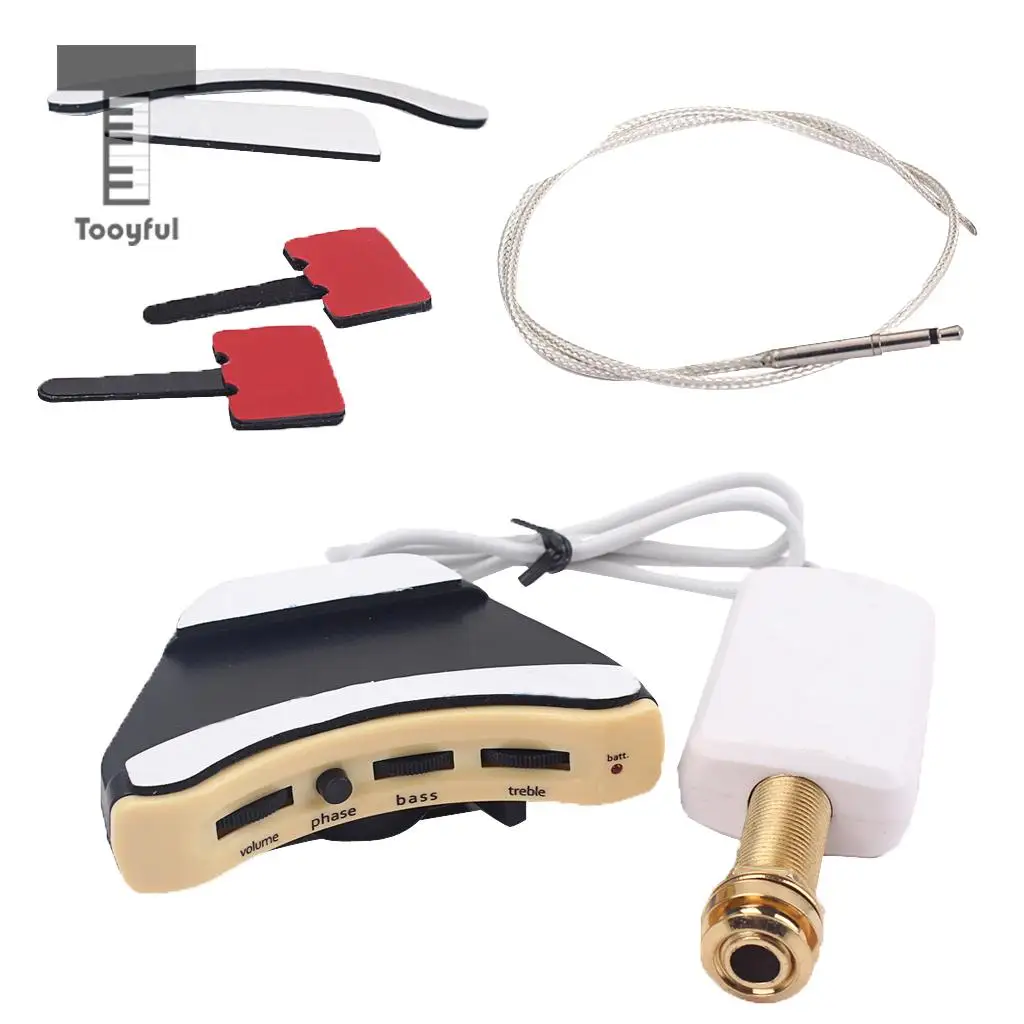 

Tooyful 1 Set Guitar Replacement Soundhole Pickup for Acoustic Folk Guitar Accessory