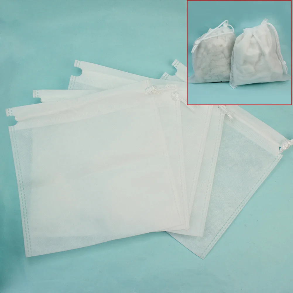 

5x Vacuum White Replace Bag Filter Nonwoven For Dust Suction Collector Nail Art