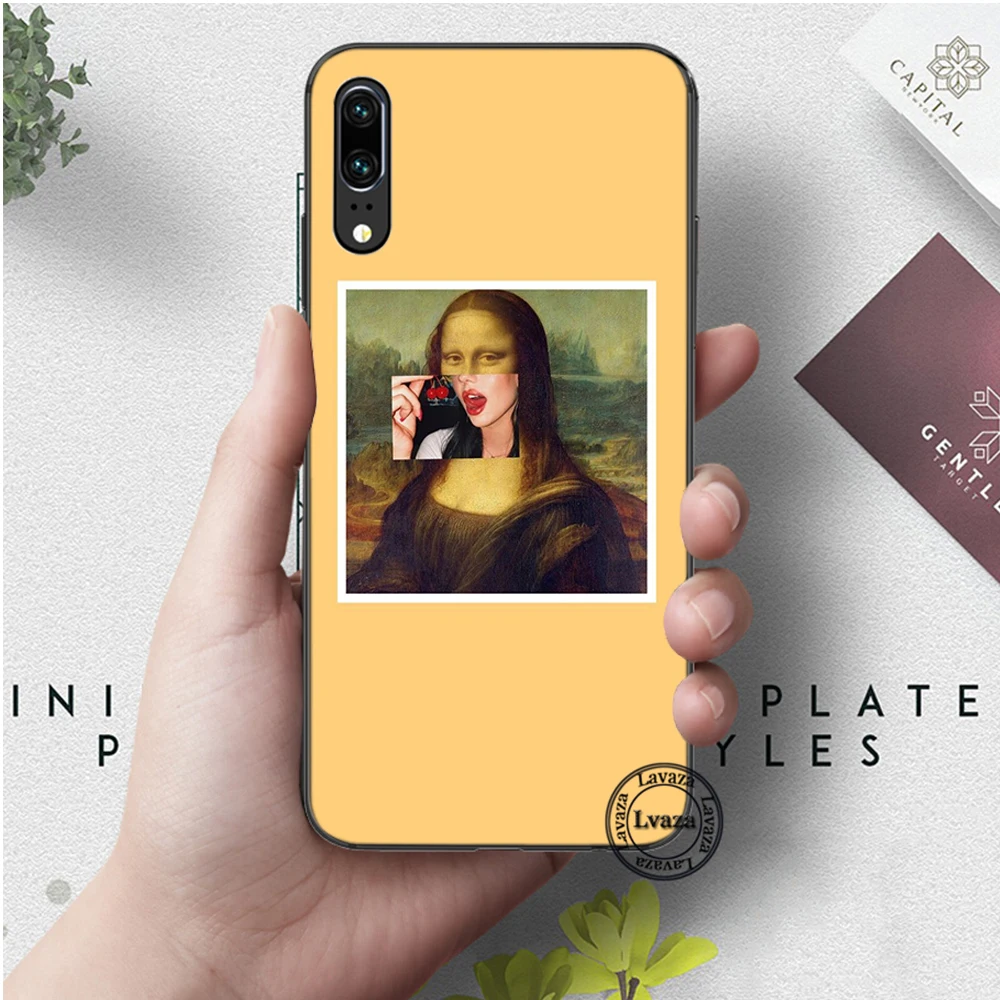 Силиконовый чехол Great art van Gogh для huawei P8 Lite P9 Mimi P10 P20 Pro P Smart Z P30 - Цвет: 4