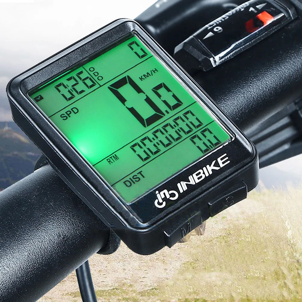 

Good deal-INBIKE Waterproof Digital Wireless Cycling Bike Bicycles Computer Odometer Speedometer