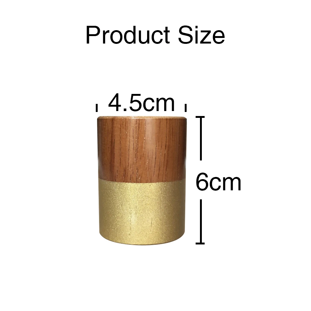 

4.5X6CM Simple Style Furniture Leg Rubber Wood Table Leg Cabinet Feet Bed Desk Leg