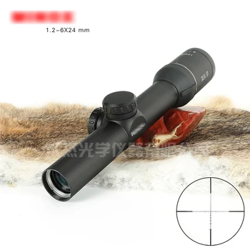 

MINOX ZA 5i HD 1.2-6x24 Tactical Riflescope rifle air red dot airsoftsports tactical Rifle Sniper Optic Sight Hunting Scopes
