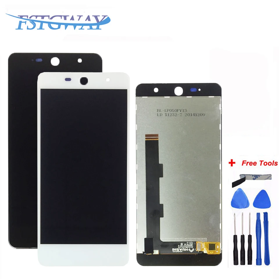 

5.0" For Wileyfox Swift 2 LCD Display And Touch Screen Digitizer Assembly For Wileyfox Swift 2 Plus Smartphone replacement+Tools