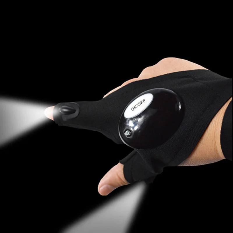 

Fingerless Glove LED Flashlight Multipurpose for Land Rover LR4 LR3 LR2 Range Rover Evoque Defender Discovery Freelander
