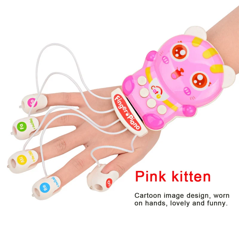 

Multifunction Finger Electronic Piano Kids Puzzle Early Learning Music Toy Baby Creative Educational Funny Toys Random Color