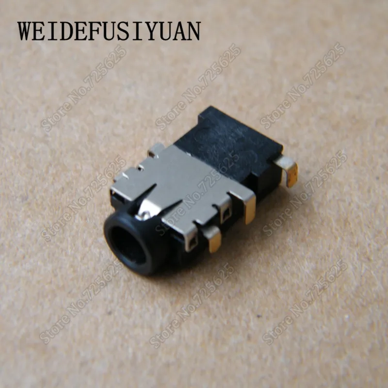 Audio Port Headphone Microphone Jack Socket 5P 5pin Connector Plug for Laptop Notebook