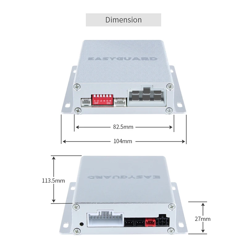 EASYGUARD компания ec002 t горячая Распродажа PKE аварийная система удаленного запуска