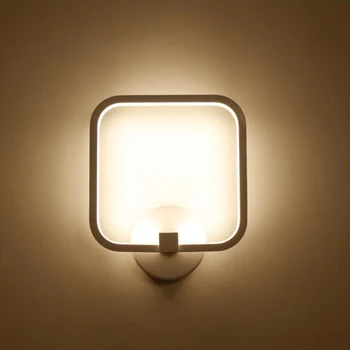 

HAIXIANG Modern Aluminum LED Wall Lamp Corridor Aisle Light Living Room Lights Interior Decorations Lighting 16W/20W
