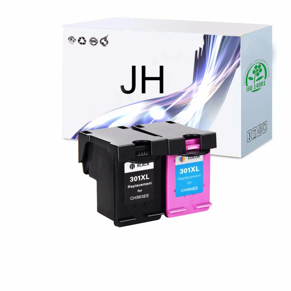 2 шт. картриджи для принтера HP 301 XL CH563EE CH564EE voor Deskje 1000 1050 2000 2050 2510 3000 3054 | Компьютеры и