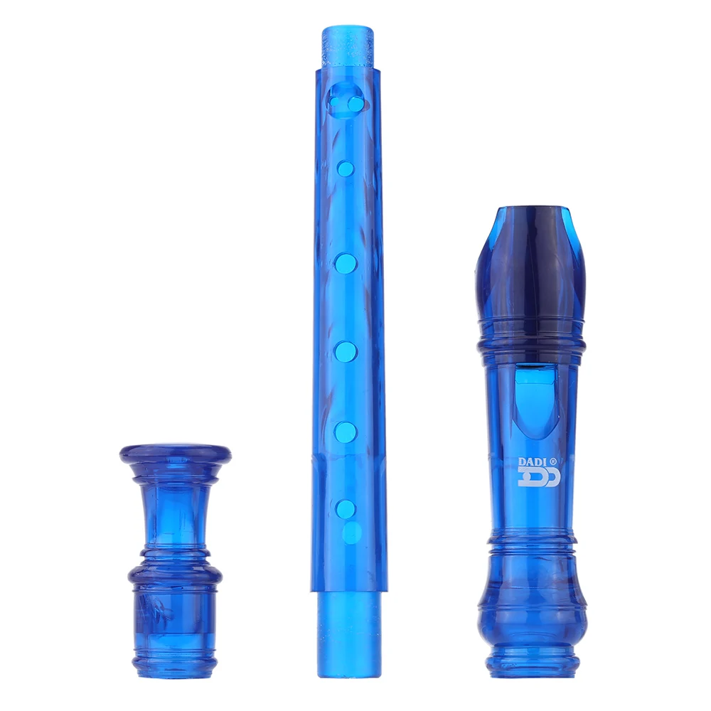 Colorful 8 Holes Soprano Descant Recorder Flute with Cleaning Stick