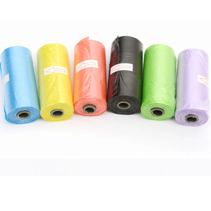 

3 Rolls 45 Trash Bags multiple colour Pet Dog Cats Biodegradable Garbage Bags Dogs Bag on Board Trash garbage Bags Pet Supplies