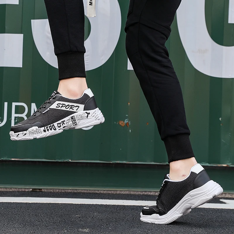 

Casual running sneakers lightweight mesh breathable