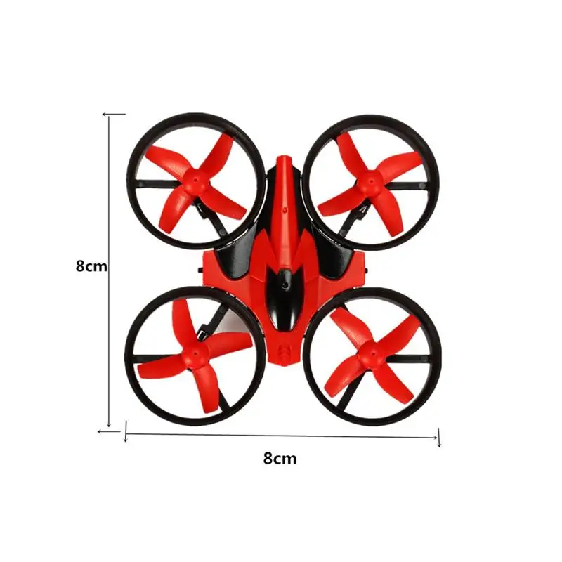 Горячая Распродажа Eachine E010 Mini 2,4G 4CH 6 Axis 3D Безголовый режим функция памяти RC Квадрокоптер RTF RC маленький подарок детские игрушки