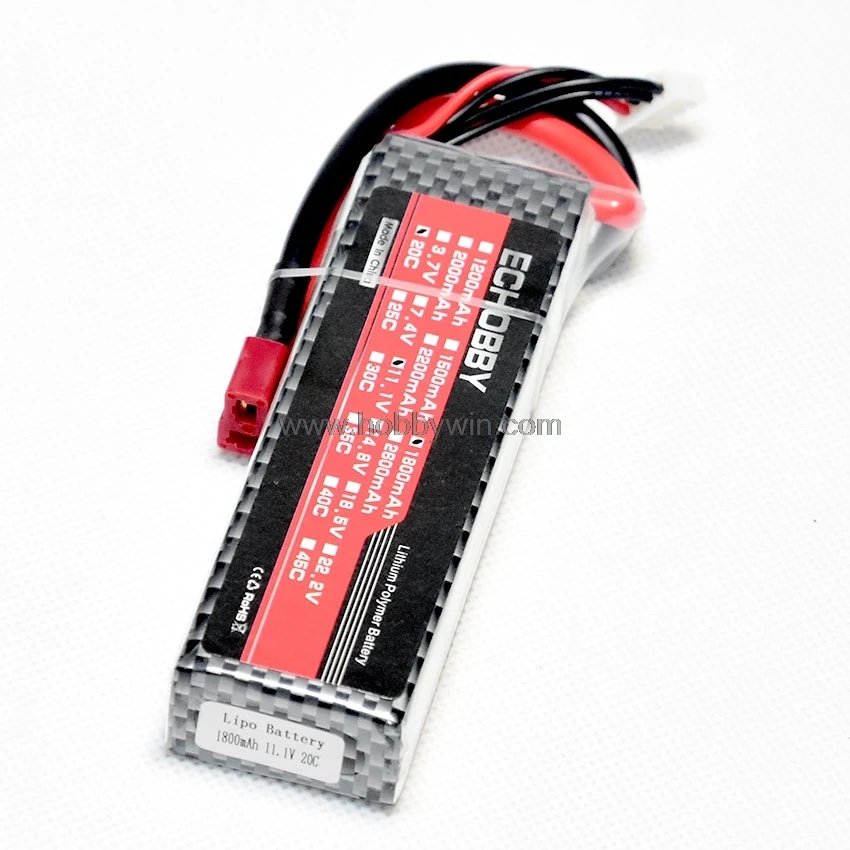 11 1 V/3S 1800mAh 20C LiPO батарея T plug Burst 40C RC модель Lipolymer power|Детали и аксессуары| |