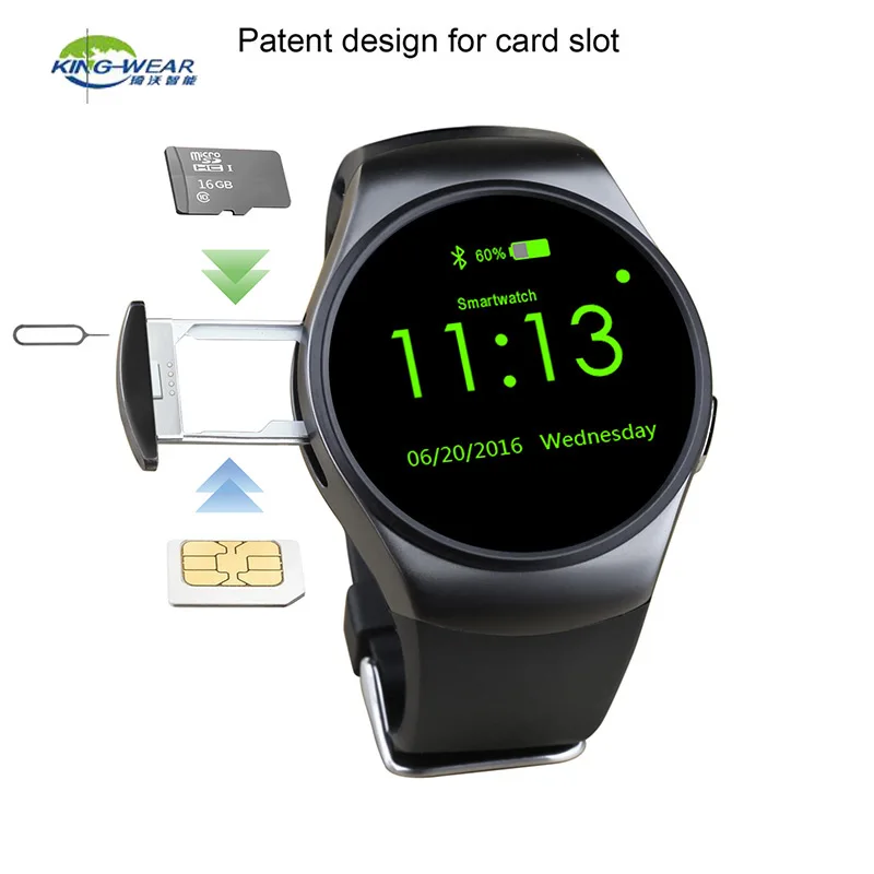 2018 bluetooth smart watch smart bracelet with camera support sim tf watch