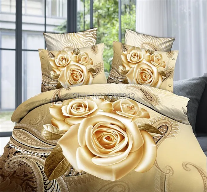 SUNA Luxury beautiful Duvet cover modern queen/twin 3D bedding set bed