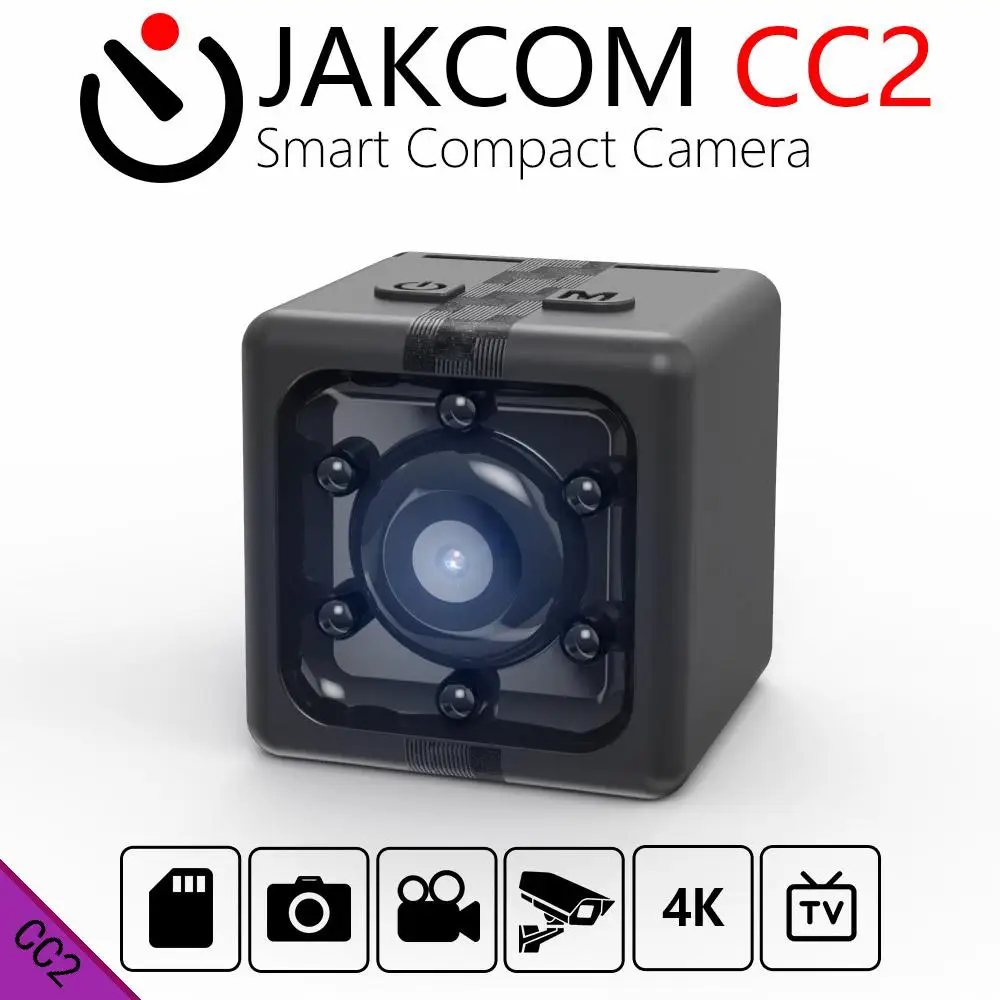 

JAKCOM CC2 Smart Compact Camera Hot sale in Mini Camcorders as usb cakmak wifi clock camera mini camaras espia con wifi