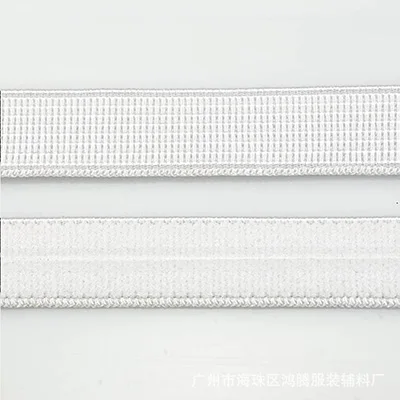 Meetee 18 ярдов 10 мм Полиэстеровая эластичная повязка нескользящая резиновая стрейч кружевное полотно на Брюки Пояс аксессуары для шитья одежды EB014