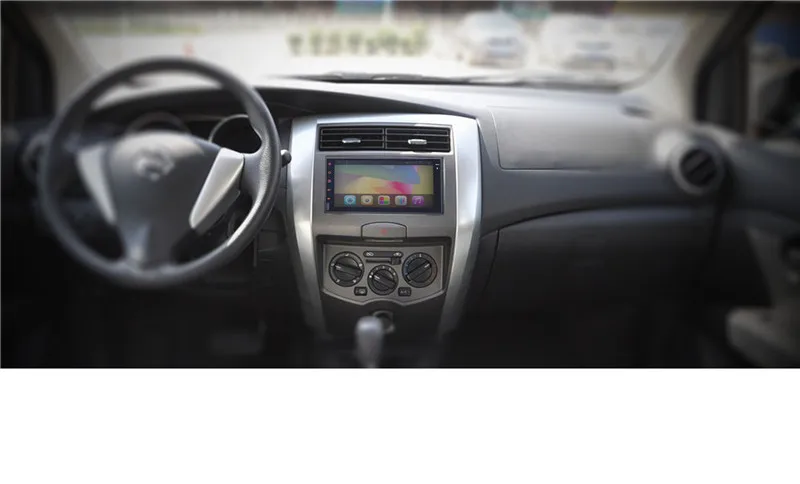 Discount 7" 2Din Android 9.1 Quad Core Car Stereo Multimedia Player 2GB RAM 16GB ROM Autoradio Universal GPS Navigation Car Radio 12