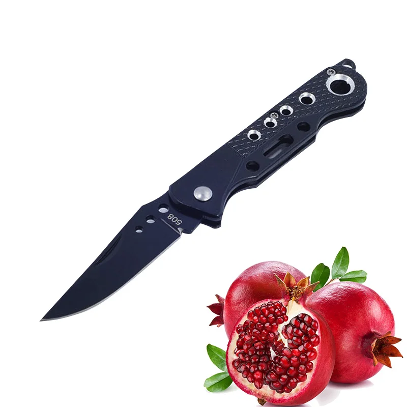 DUAN FA knife blade hunting personality outdoor tool knife survival porous titanium folding knife fruit portable pocket knife DUAN FA knife blade hunting personality outdoor tool knife survival porous titanium folding knife fruit portable pocket knife