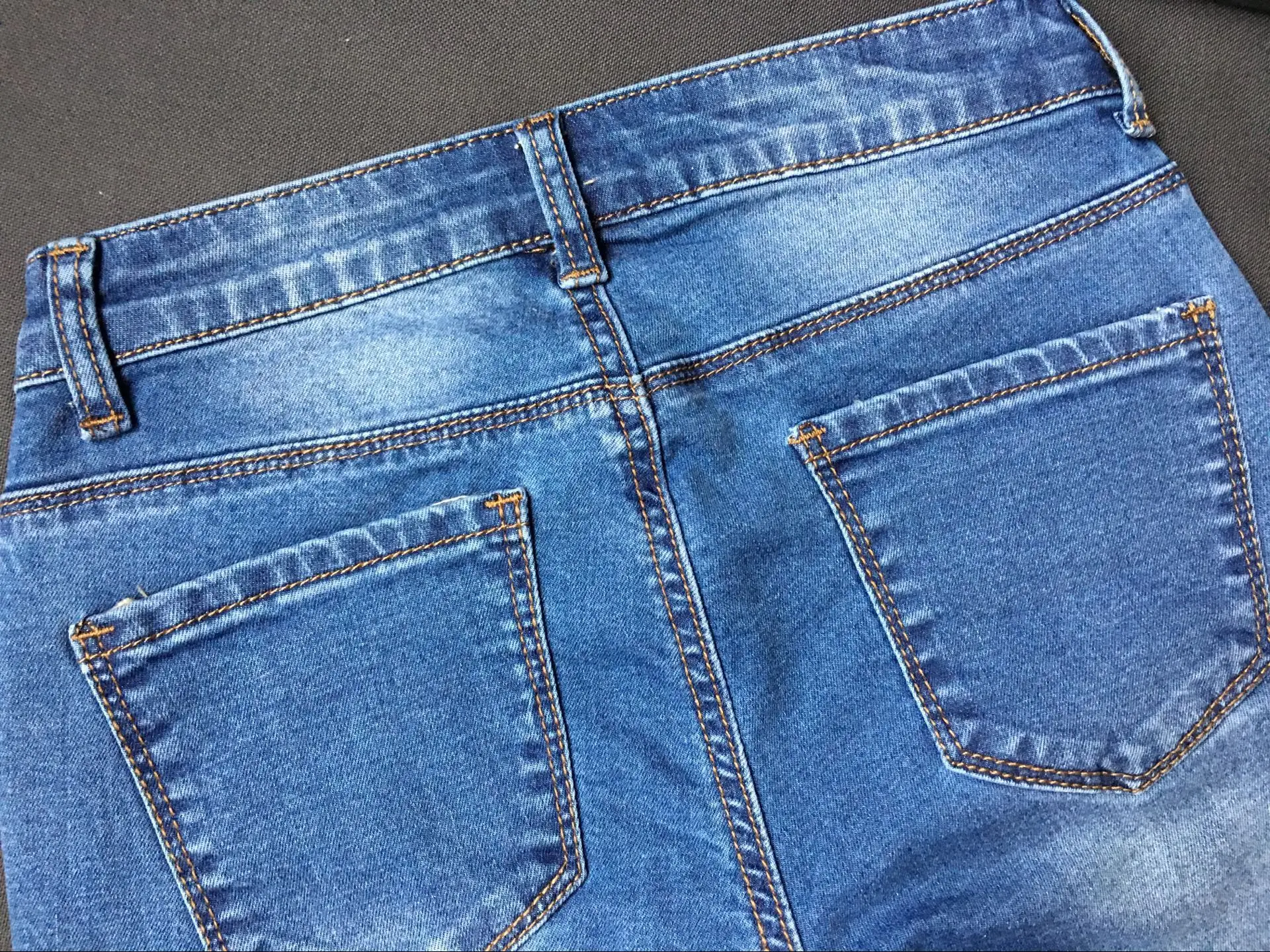 Low Waist Bleached Elasticity Skinny Jeans Fashion Push Up Vintage Pencil Pants Denim Pants Blue Classic Casual Trousers Women madewell jeans