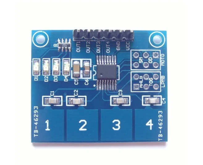 

T10 TTP224 4-way capacitive touch switch