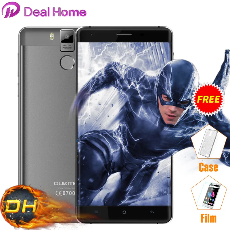 Цена за Чехол + пленка) подарок! 5.5 mah oukitel ''6000 k6000 pro 4 г lte смартфон mtk6753 octa ядро 3 ГБ + 32 ГБ 13mp android 6.0 отпечатков пальцев Цена за Чехол + пленка) подарок! 5.5 mah oukitel ''6000 k6000 pro 4 г lte смартфон mtk6753 octa ядро 3 ГБ + 32 ГБ 13mp android 6.0 отпечатков пальцев