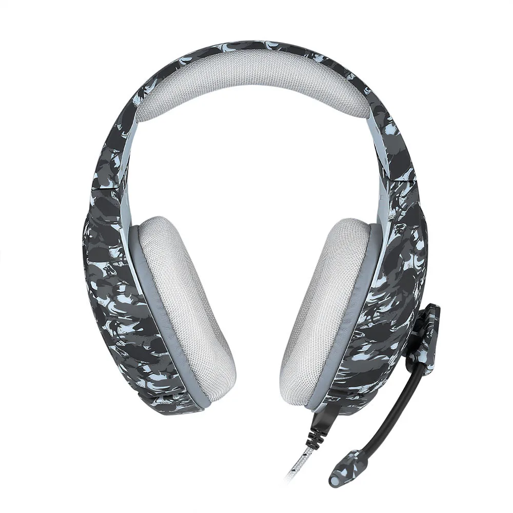 ONIKUMA K1 Casque Camouflage PS4 Headset with Mic Stereo Gaming Headphones for PC Cell Phone New Xbox One Laptop (4)