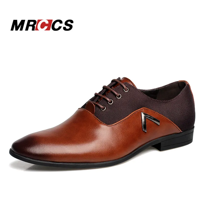 Pointed font b Shoes b font Large Size 11 Business font b Men s b font