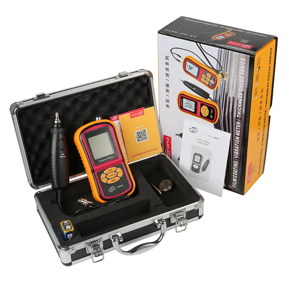 

BENETECH GM63B Vibration Meter / Vibration Tester