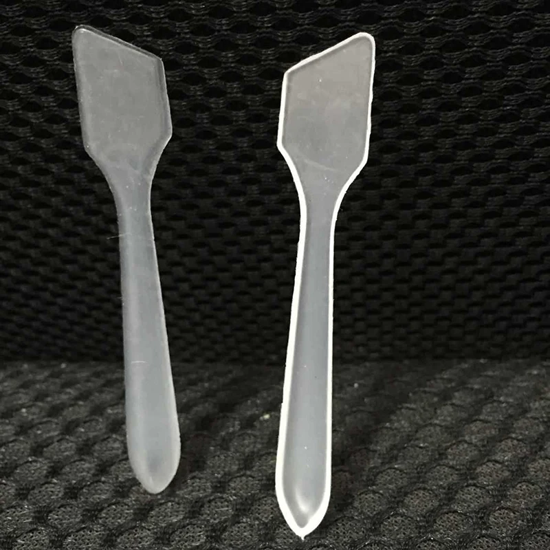 200 Pcs/lot Cosmetic Scoop Transparent Facial Mask Stick DIY Face Mask