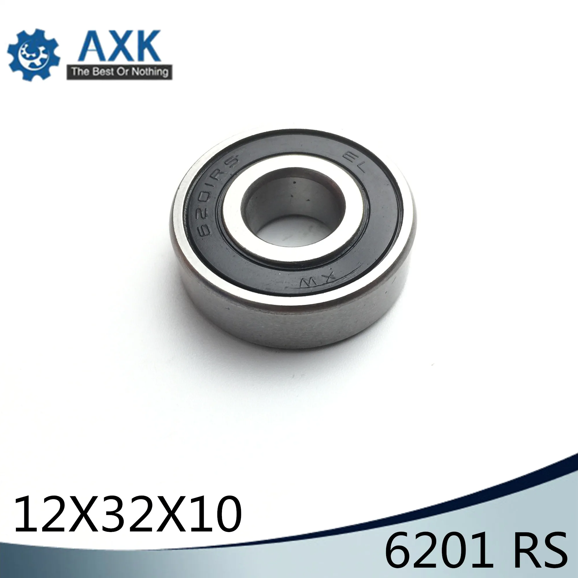 6201RS подшипник ABEC 3 (8 шт.) 12x32x10 мм Глубокий паз 6201 2RS шарикоподшипники 6201RZ 180201 RZ RS EMQ