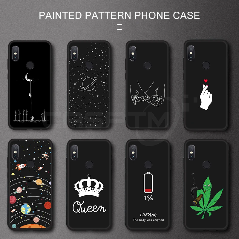 

CASPTM Protector Case For Xiaomi Redmi Note 5 7 6 Pro 6A 4X Case TPU Silicone Case Cover For Xiaomi Mi 8 Lite A2 Mix 3 Coque