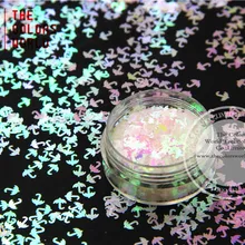 TCI03 перламутровые детали белый розовый светлый цвет зонтик блески различной формы 5,0 мм размер блеск для ногтей Гель-лак художественный макияж