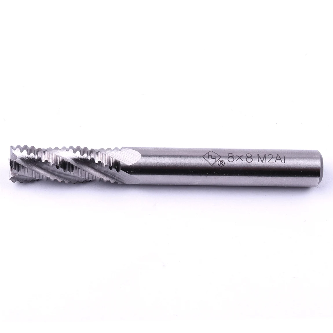 

1PCS HSS M2AL End Mill Rough skin Flute Diameter 8mm High hardness Milling Cutter Tools High Quality
