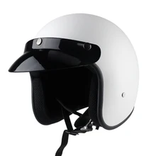 DOT одобренный Ретро мотоциклетный шлем casco 3/4 открытый шлем кафе шлем для гонщика чоппер шлем capacete