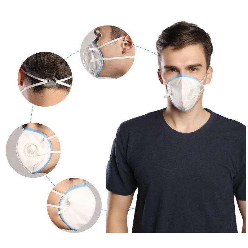 140 шт. см пыль маска Anti-частиц маска Анти-PM 2,5 Маски незапотевающий пыле защитное респиратор безопасности анти-вставлять 6007-B