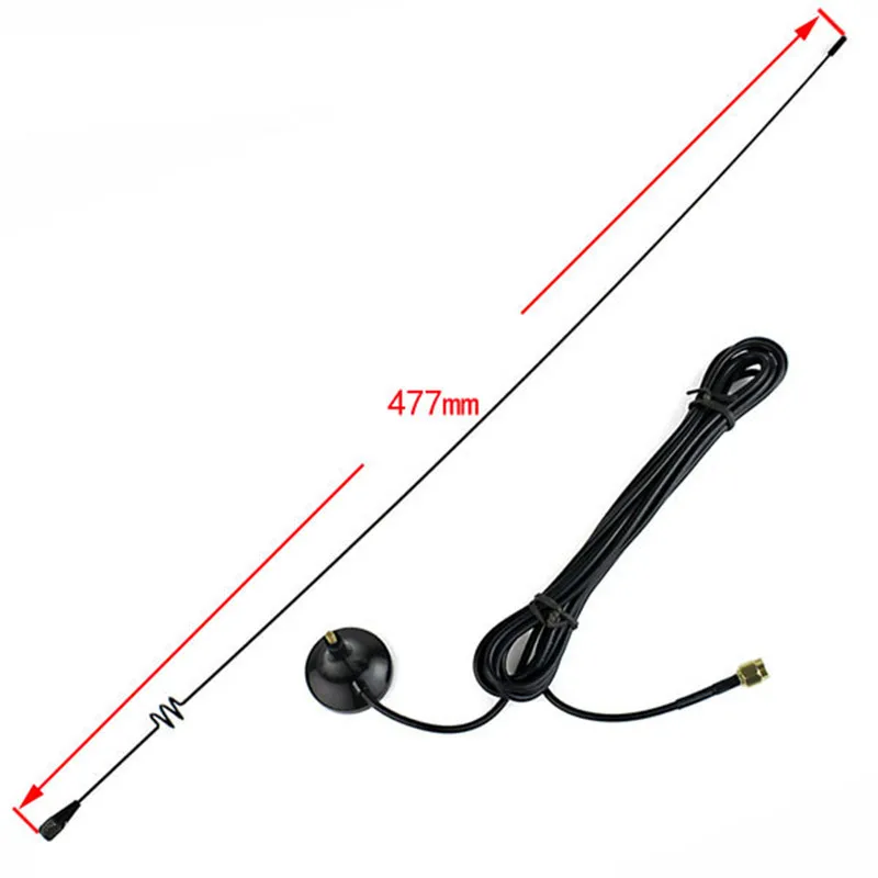 Новинка 10 шт. магнитная антенна NAGOYA UT 108UV UHF + VHF для YAESU SMA M TONGFA UV985|Рации| |