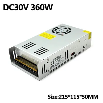 

360W 30V 12A Single Output Switching Power Supply for LED Strip CNC 3D Print Transformers 110V 220V AC DC30V SMPS