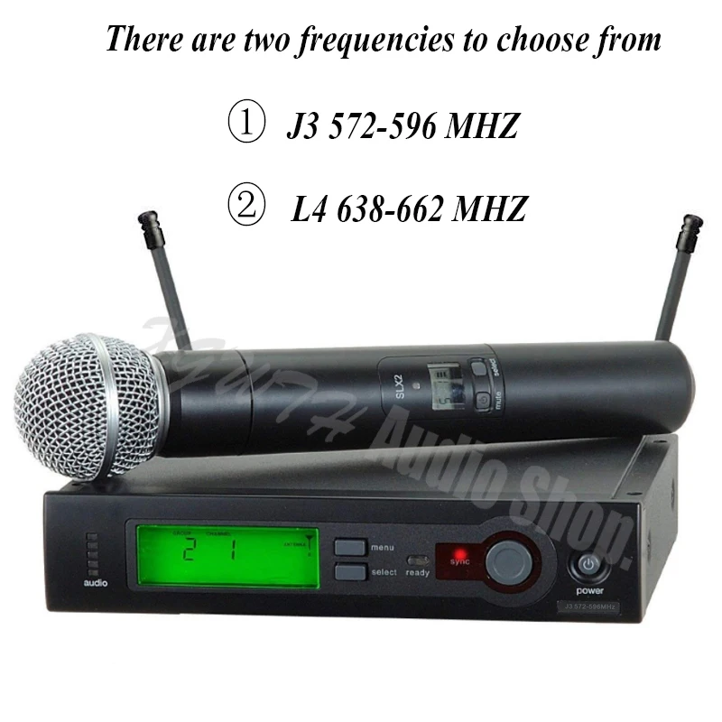 Professional UHF Wireless Microphone System