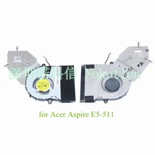 AT15Y001FF0 радиатор для acer Aspire E5-511 E5 511 вентилятор системы охлаждения тест