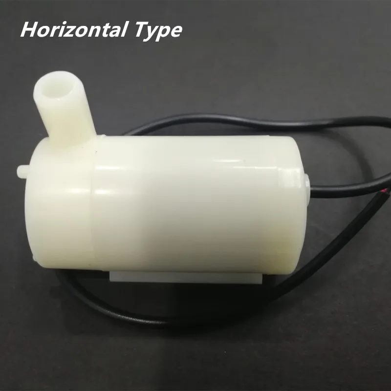 Микро погружной насос амфибия vercital горизонтальный двигатель постоянного тока водяной насос с USB 3/4. 5/5V 80-100L/H Европа Прямая