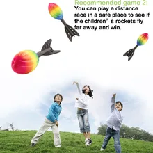 Вспененная ракета Дартс Американский ПУ футбол для улучшения детей Спорт на открытом воздухе способность открытый спортивные игрушки детские подарки