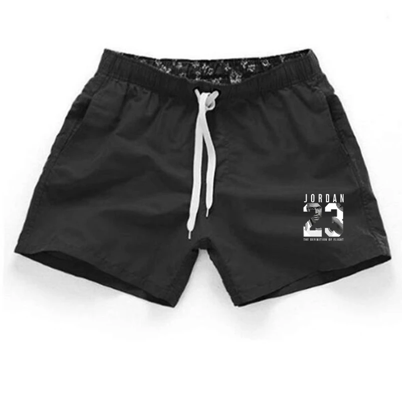 

2018 New Jordan 23 Shorts Men Hot Sale Casual Beach Shorts Homme Quality Comfortable Elastic Waist Brand Clothing Plus Size 3XL