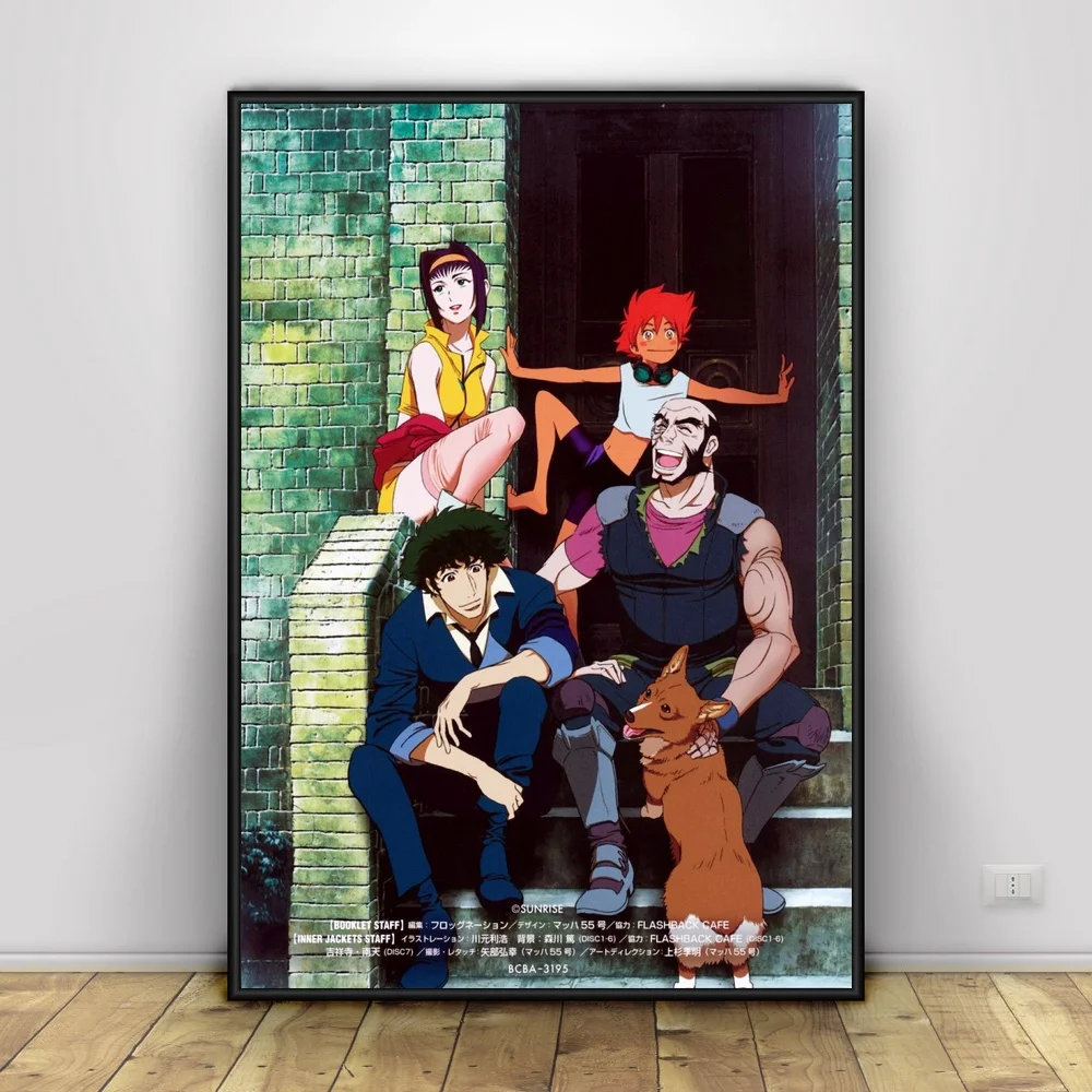 

Cowboy Bebop Art Silk Poster Home Decor 12x18 24x36inch