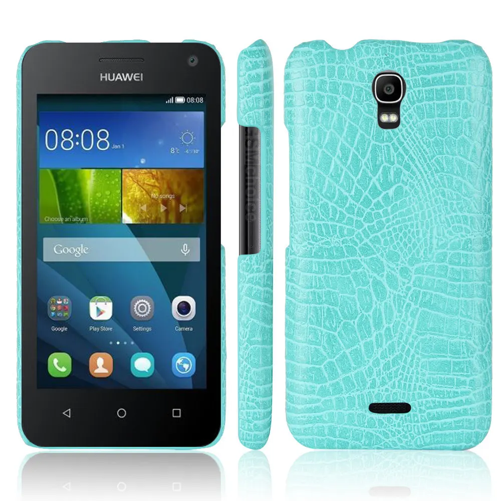 Телефон чехол для huawei Y3c/Y3 c Y336 u02 Жесткий ПК Защитный Коке Y 3 336 U02 кожаные