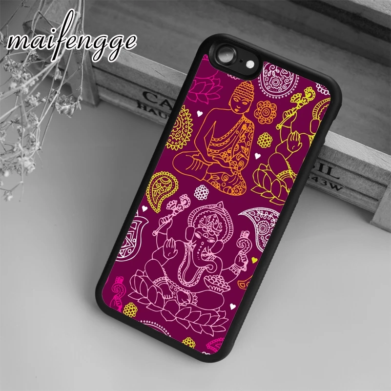 Чехол maifengge для iPhone 5 6 6s 7 8 plus X XR XS max 11 12 Pro Samsung Galaxy S7edge S8 S9 S10 | Мобильные телефоны и